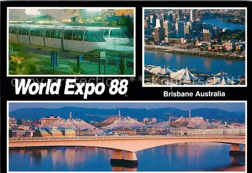 Expositions World Expo 88 Brisbane Australia  Kat. Expositions