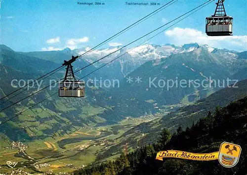 Seilbahn Kleine Scharte Bad Hofgastein  Kat. Bahnen