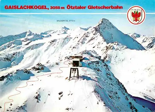 Seilbahn Gaislachkogel oetztaler Gletscherbahn Soelden  Kat. Bahnen