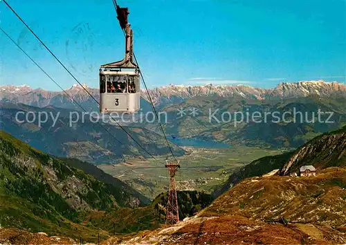 Seilbahn Gletscherbahn Kaprun Krefelder Huette Zell am See Steinernes Meer  Kat. Bahnen