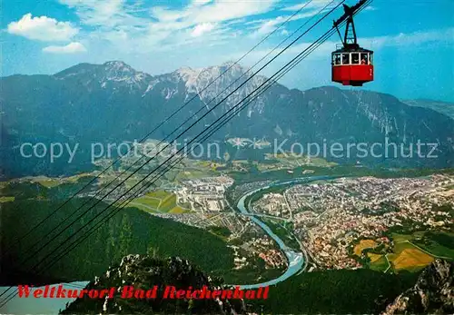 Seilbahn Predigtstuhl Bad Reichenhall Hochstaufen  Kat. Bahnen