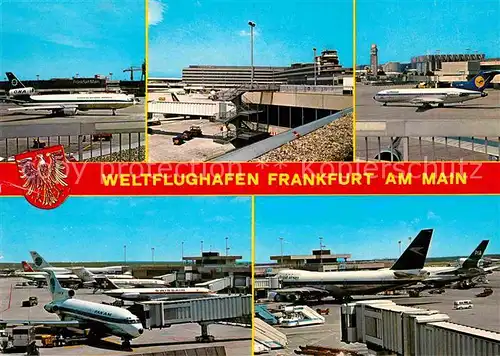 Flughafen Airport Aeroporto Frankfurt am Main  Kat. Flug