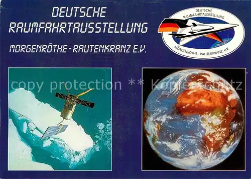 Raumfahrt Deutsche Raumfahrtausstellung Morgenroethe Rautenkranz e.V.  Kat. Flug