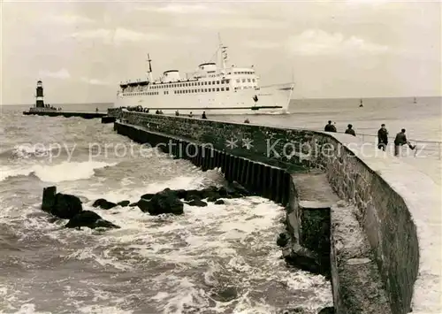 Faehre Warnemuende  Kat. Schiffe