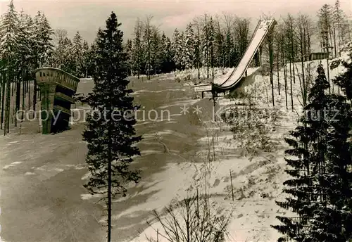 Ski Flugschanze Aschberg Schanze Klingenthal  Kat. Sport