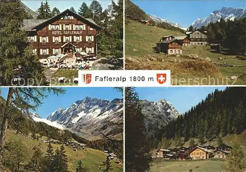 L?tschental Hotel Fafleralp Teilansichten