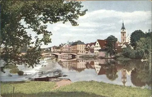 Cannstatt am Neckar Bruecke Kat. Stuttgart