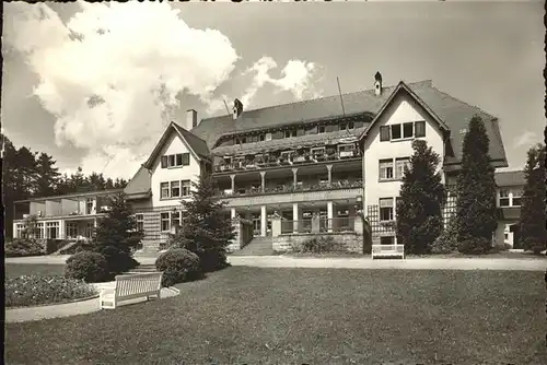 Koenigsfeld Schwarzwald Frieda Klimsch Stiftung / Koenigsfeld im Schwarzwald /Schwarzwald-Baar-Kreis LKR