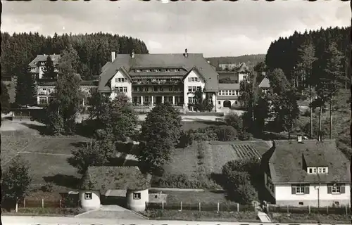 Koenigsfeld Schwarzwald Frieda Klimsch Stiftung Kinder Sanatorium / Koenigsfeld im Schwarzwald /Schwarzwald-Baar-Kreis LKR