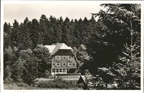 Koenigsfeld Schwarzwald Sanatorium Westend Dr. Schall / Koenigsfeld im Schwarzwald /Schwarzwald-Baar-Kreis LKR