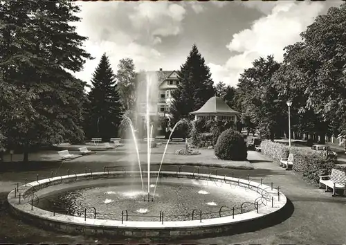 Koenigsfeld Schwarzwald Springbrunnen / Koenigsfeld im Schwarzwald /Schwarzwald-Baar-Kreis LKR