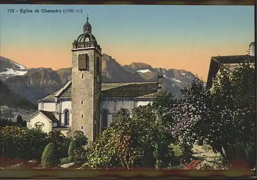 Champery Eglise  Kat. Champery