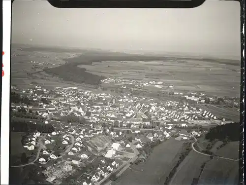 Braeunlingen Fliegeraufnahme Kat. Braeunlingen