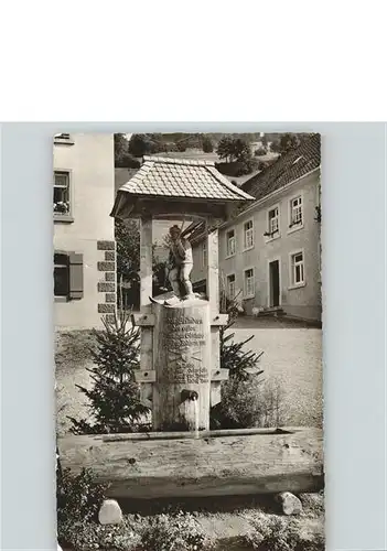 Todtnau Schwarzwald Denkmal fuer die Gruender des ersten deutschen Ski Clubs 1891
