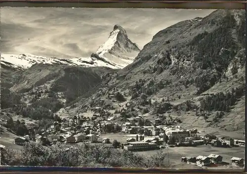 Zermatt VS Matterhorn   Mt. Cervin Kat. Zermatt