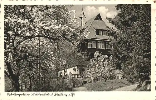 Stoeckenhoefe Erholungsheim b. Freiburg Kat. Wittnau