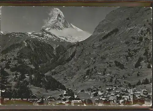 Zermatt VS Cervin Kat. Zermatt