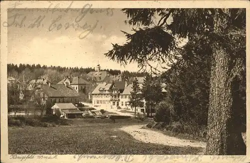 Koenigsfeld Schwarzwald  / Koenigsfeld im Schwarzwald /Schwarzwald-Baar-Kreis LKR