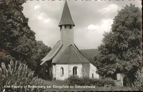 Koenigsfeld Schwarzwald Kapelle Buchenberg / Koenigsfeld im Schwarzwald /Schwarzwald-Baar-Kreis LKR