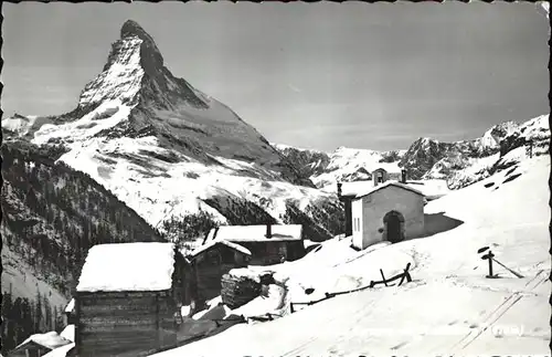 Zermatt VS Berghuetten Matterhorn Kat. Zermatt