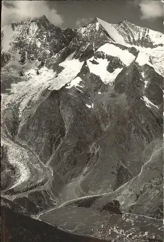 Saas Fee Dom Lenspitze Nadelhorn Kat. Saas Fee