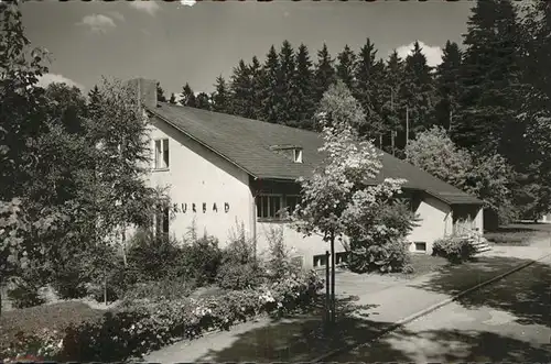 Koenigsfeld Schwarzwald Kurmittelhaus / Koenigsfeld im Schwarzwald /Schwarzwald-Baar-Kreis LKR