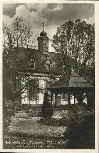 Koenigsfeld Schwarzwald Kirche / Koenigsfeld im Schwarzwald /Schwarzwald-Baar-Kreis LKR