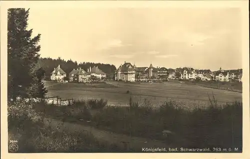 Koenigsfeld Schwarzwald Schwarzwald / Koenigsfeld im Schwarzwald /Schwarzwald-Baar-Kreis LKR
