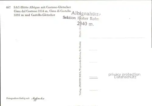 Albigna Cantone-Gletscher / Albigna /Rg. Adda