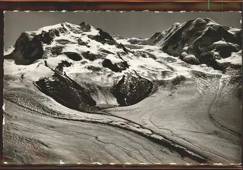 Zermatt VS Gornergrat Monte Rosa Lyskamm Kat. Zermatt