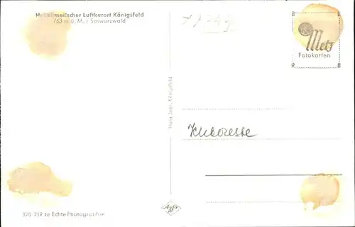 Koenigsfeld Schwarzwald Teich / Koenigsfeld im Schwarzwald /Schwarzwald-Baar-Kreis LKR