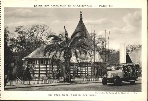 AK / Ansichtskarte Events Exposition Coloniale Internationale Paris Pavillon  / Events /