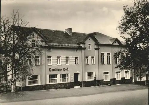 AK / Ansichtskarte Messbach Thueringen Gaststaette Deutscher Hof