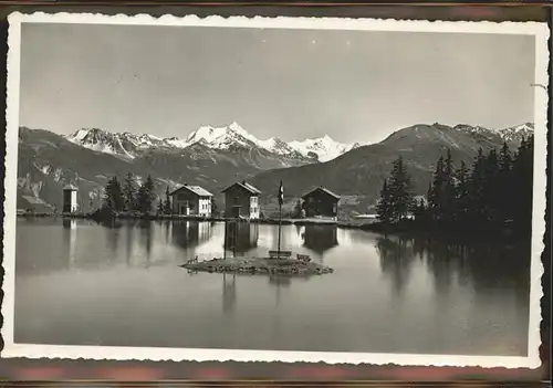 AK / Ansichtskarte Montana VS Lac Grenon Weisshorn Kat. Montana