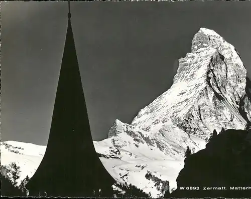 AK / Ansichtskarte Zermatt VS Matterhorn Kat. Zermatt