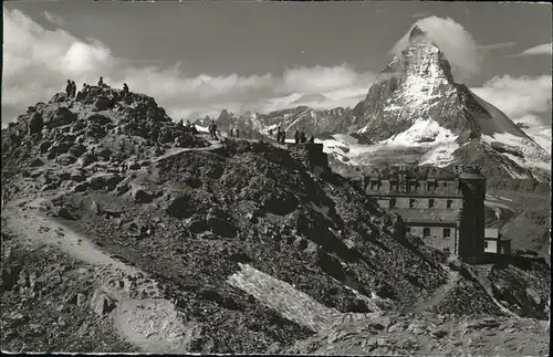AK / Ansichtskarte Zermatt VS Gornergrat Matterhorn Kat. Zermatt