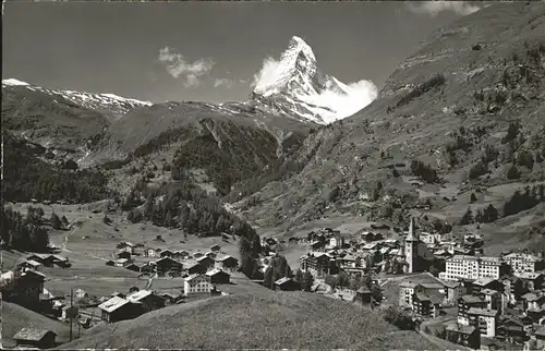 AK / Ansichtskarte Zermatt VS Matterhorn Kat. Zermatt