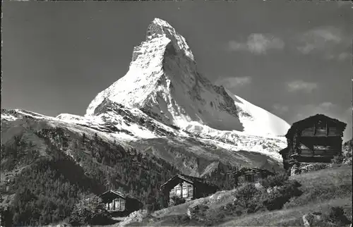 AK / Ansichtskarte Zermatt VS Winkelmatten Matterhorn Kat. Zermatt