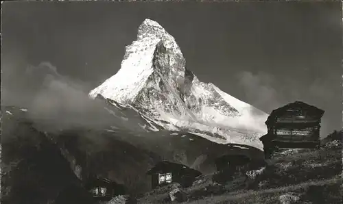 AK / Ansichtskarte Zermatt VS Winkelmatten Matterhorn Kat. Zermatt