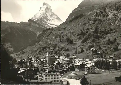 AK / Ansichtskarte Zermatt VS Matterhorn Kat. Zermatt