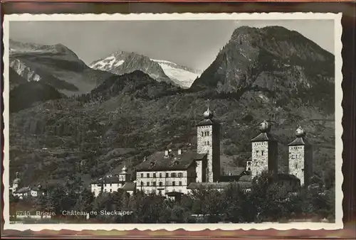 AK / Ansichtskarte Brig Chateau de Stockalper Kat. Brig