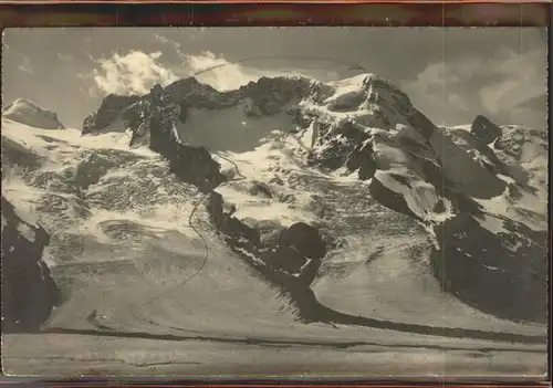 AK / Ansichtskarte Zermatt VS Gornergrat Pollux   Breithorn   Kl. Matterhorn Kat. Zermatt