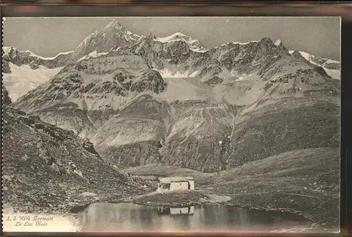 AK / Ansichtskarte Zermatt VS Le Lac Noir Kat. Zermatt