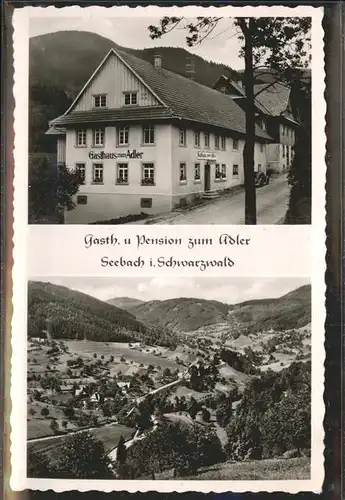 Seebach Ottenhoefen Schwarzwald Gasthaus Adler Kat. Ottenhoefen im Schwarzwald