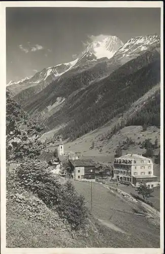 AK / Ansichtskarte Kippel Loetschental Hotel  / Kippel /Bz. Raron
