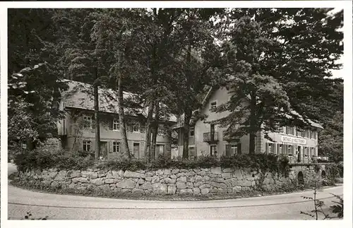 AK / Ansichtskarte Seebach Ottenhoefen Schwarzwald Pension Wolfsbrunnen Kat. Ottenhoefen im Schwarzwald