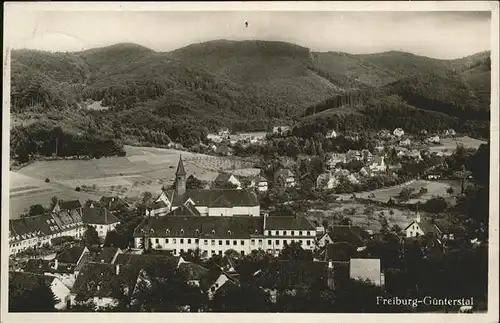 AK / Ansichtskarte Guenterstal Freiburg  / Freiburg im Breisgau /Breisgau-Hochschwarzwald LKR