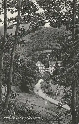 AK / Ansichtskarte Bad Sulzbach Teilansicht Kat. Lautenbach