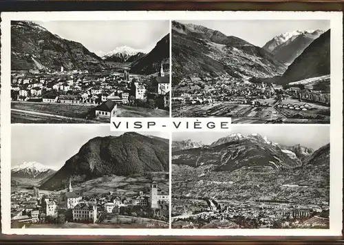 AK / Ansichtskarte Visp Viege Kat. Visp