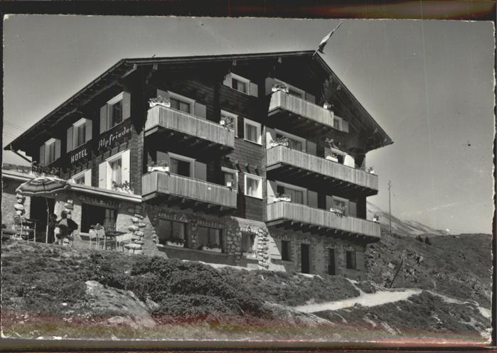 AK / Ansichtskarte Bettmeralp VS Hotel Alpfrieden Nr. kk06191 ...